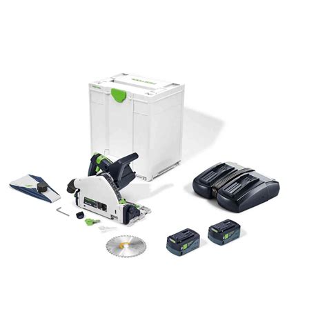 Akumuliatorinis įgilinamasis diskinis pjūklas FESTOOL TSC 55 5 0 KEBI