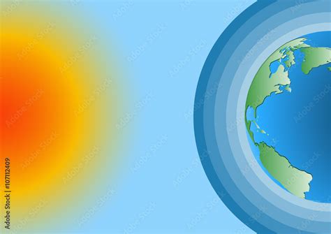 Infographics Design With Environment In Nature Global Warming Illegal