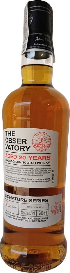 Whisky The Observatory 20 años precio