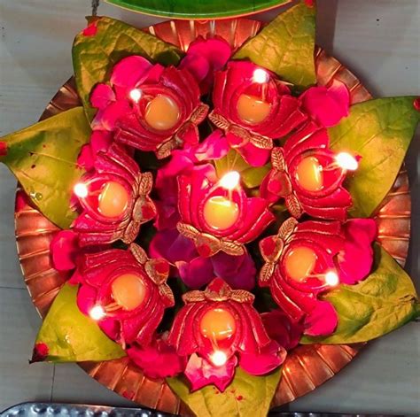 Pin by santhi on diya decoration ideas | Diy diwali decorations, Diya decoration ideas, Goddess ...