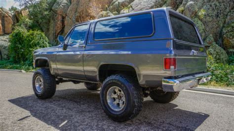 Chevrolet Blazer SUV 1982 Gray For Sale 1G8EK18C6CF100927 1982 Chevy