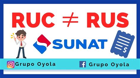 Ruc Es Lo Mismo Que Nuevo Rus Sunat Youtube