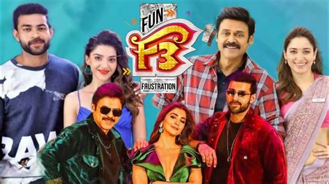 F3 Fun And Frustration 2022 Venkatesh Varun Tej Tamannaah Mehreen