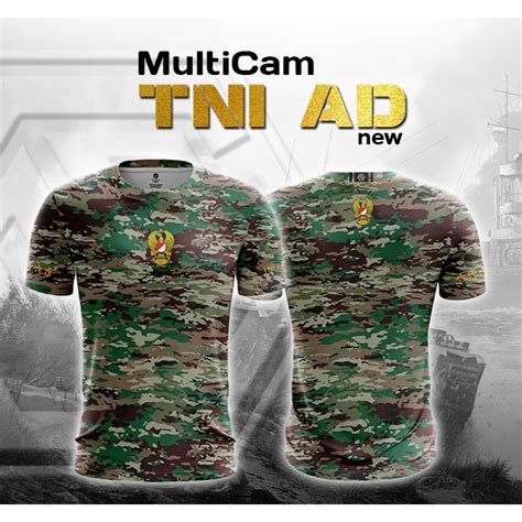 Jual Kaos Jersey Tni Ad Kasad Nkri Fullprint Hi Fil C Shopee