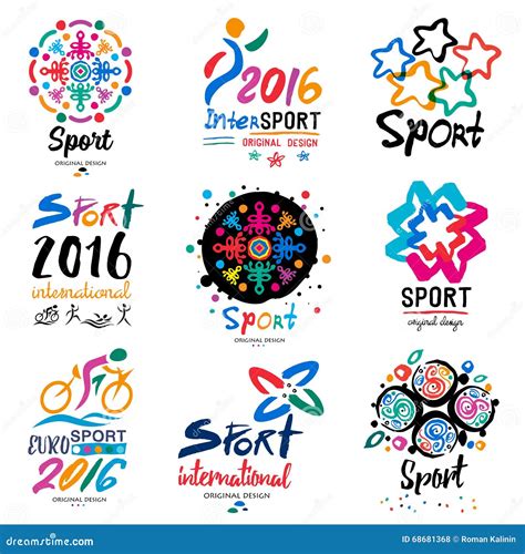 Sports Logo Sports Organization Symbols And Signs The Competition