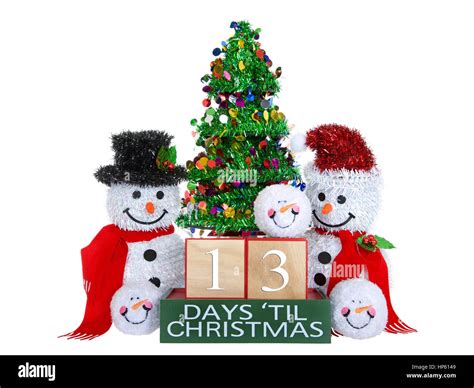 13 Days To Christmas Cut Out Stock Images And Pictures Alamy