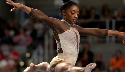 Simone Biles Clinches Her Ninth All Around National Title At The Us Gymnastics Championships