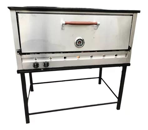 Horno Pizzero Rotisero 18 Moldes C Valvula Acero Inoxidable