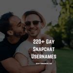 Top Gay Snapchat Usernames Ideas Gaypride Name Mozo