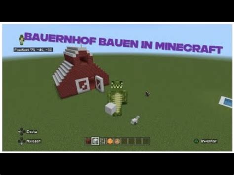 Bauernhof Bauen In MINECRAFT Part1 YouTube