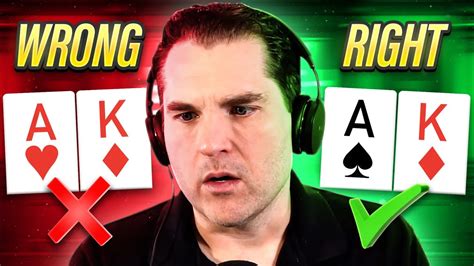 Big Mistake To Avoid When Playing Ace King Easy Fix Youtube