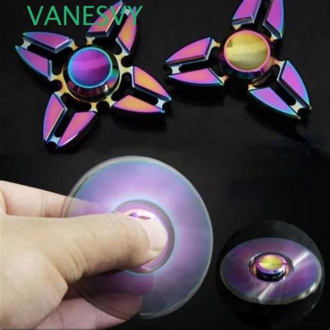 Vanesvy Hand Spinner Dragon Wings High Speed Metal Rainbow Finger