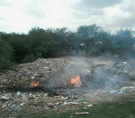 Populares Ateiam Fogo Em Lixo Acumulado Ao Lado Do Cemit Rio De Quixad