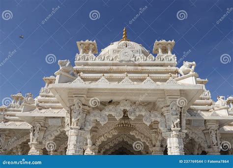 Shri Swaminarayan Mandir Bhuj Gujarat India Religious Trip Stock