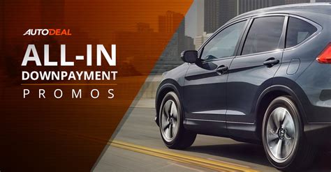All-in Downpayment Car Promos in the Philippines | Autodeal