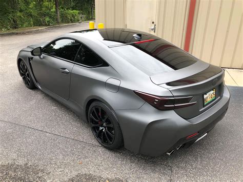 2015 Matte Grey Wrapped Lexus Rcf Lexus Suv Lexus Lexus Cars