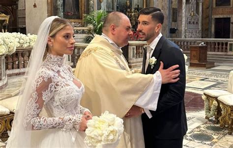 Matrimonio Chiara Nasti e Mattia Zaccagni il sì dopo la serenata