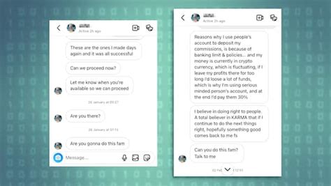 Crypto Scams Beating A Potential Scammer On Instagram Sbs The Feed