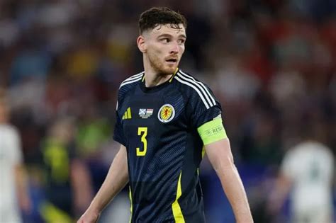 Andy Robertson Told He Is Only Scotland Captain Because He Plays For