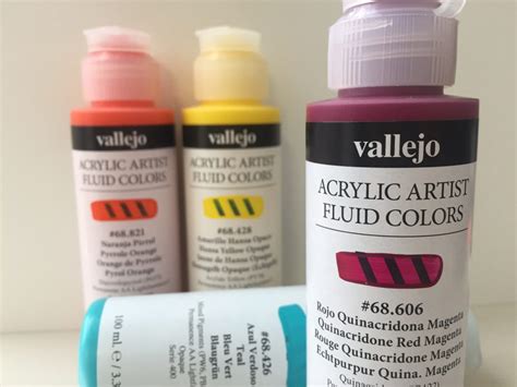 Cómo Usar Pintura Acrílica Fluida Vallejo Tutoriales Arte De Totenart