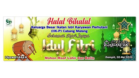 Halal Bihalal Keluarga Besar Ikatan Istri Karyawan Perhutani IIK P