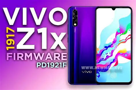 Vivo Z1x Firmware Flash File 1917 PD1921F Qualcomm