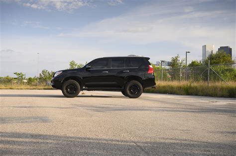 2010 Lexus Gx470 Black Rhino Sandstorm Black Wheel Pros