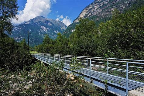 The Valle Verzascas Verzasca River Adorned With A Majestic Blue Steel ...