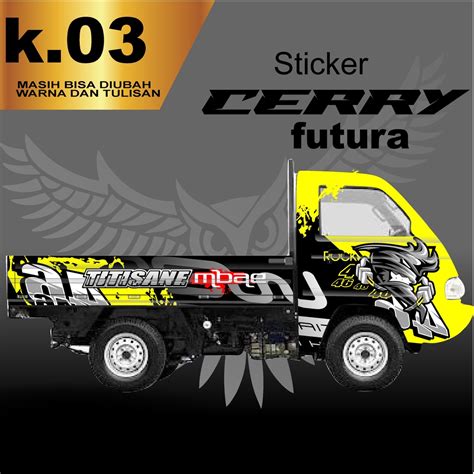 Jual Decal Sticker Fullbody Pick Up Futura K Shopee Indonesia