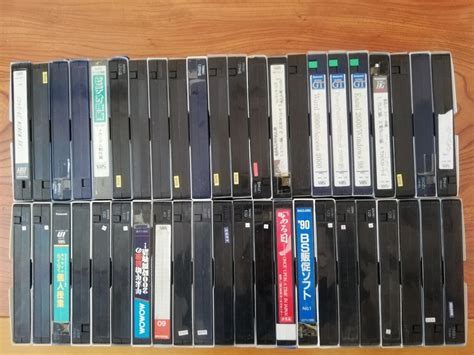 録画済みvhsビデオテープ44本（s Vhsテープ1本含）リサイクル品の落札情報詳細 ヤフオク落札価格検索 オークフリー