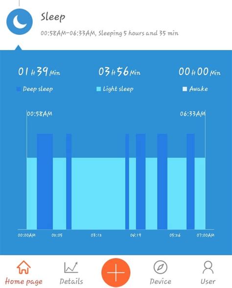 Sleep Tracker Rveryfitpro