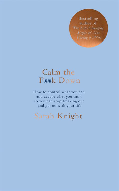 Calm The Fk Down By Sarah Knight Books Hachette Australia