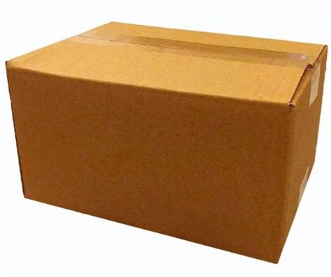 Plain Brown Carton Box At Rs 50 Piece Regular Slotted Carton Box In