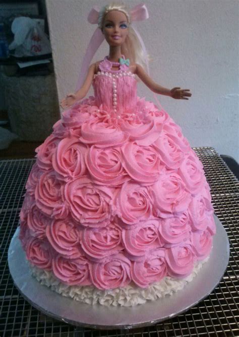 Barbie Doll Cake