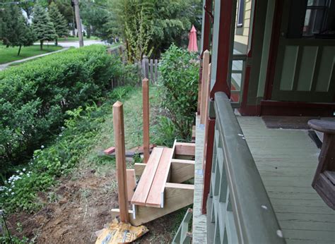 New Porch Steps! | Stately Kitsch