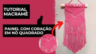 MACRAMÊ PARA INICIANTES Como fazer painel de macramé Doovi