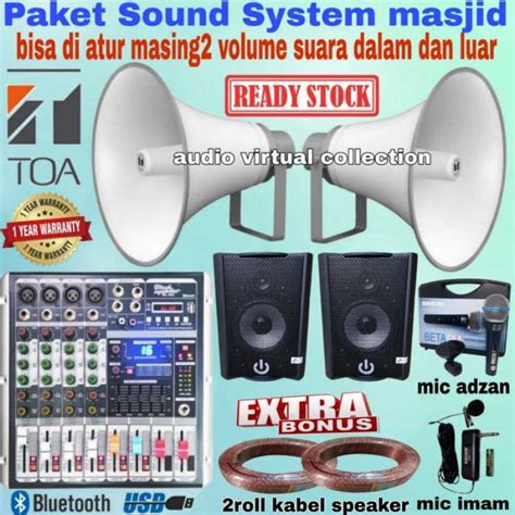 Jual Paket Sound System Masjid Best I Di Seller Kamsahita Blibli