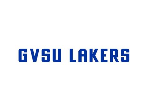 Gvsu Grand Valley State University Athletics Wordmark Logo Png Vector