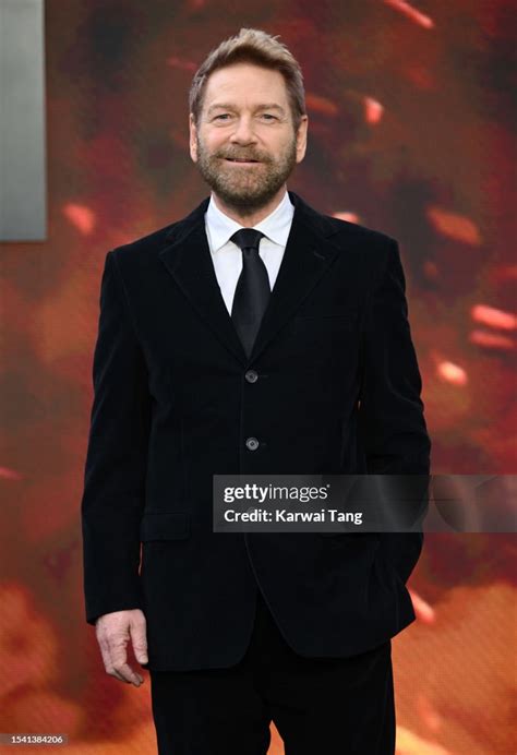 Kenneth Branagh attends the "Oppenheimer" UK Premiere at Odeon Luxe ...