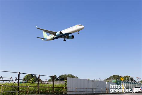 成田で飛行機～バンブーのスペマ Mgt Greenjet 飛行機撮影記