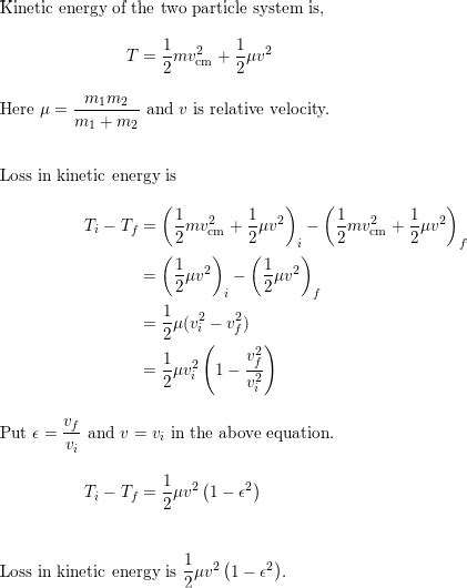 Kinetic Energy Equation