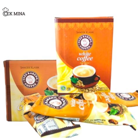 Jual Kopi Aceh Ulee Kareng Sachet White Coffee In Kotak Isi