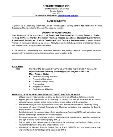 Microbiologist Resume Template 7 Word Pdf Document Downloads Free