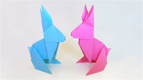 Origami Facile Animaux Apprenez Cr Er Un Lapin En Papier Easy