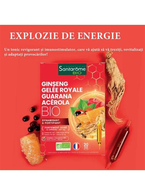 Ginseng Laptisor De Matca Guarana Acerola