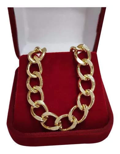 Gargantilha Choker Dourada Aro Semi J Ia Banhado Ouro Mm