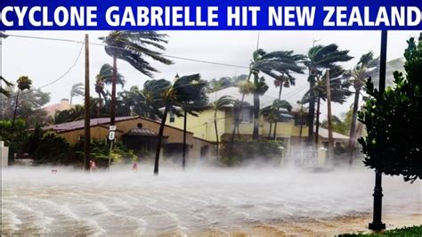 Cyclone Gabrielle Hits New Zealand Bangkok One News