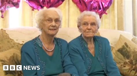 The Twin Sisters Celebrating Their 100th Birthday Bbc News