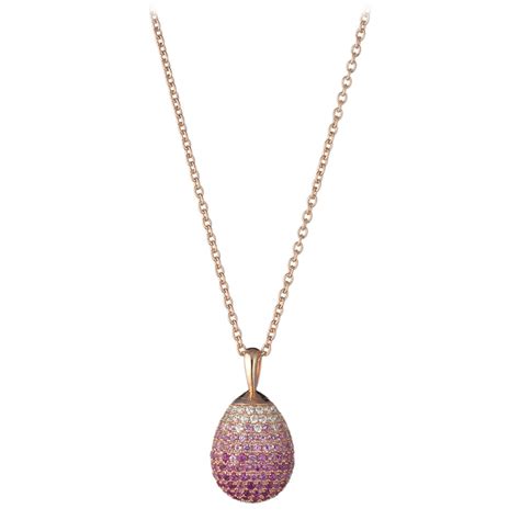 Tsars Collection Collana In Argento Con Zirconi Sfumati Rosa