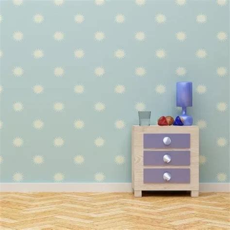 Papel De Parede Adesivo Infantil Azul Quarto De Menino Pluft No Shoptime